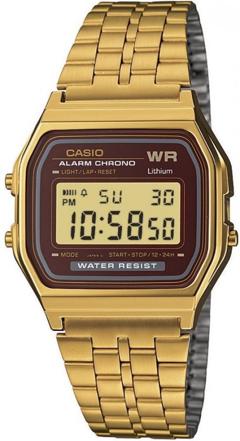 Casio A-159WG-1 - Vista frontal