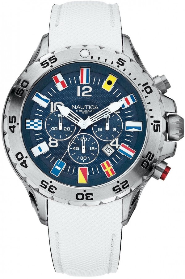  NAUTICA NEW COLLECTION  NST CHRONO FLAG A24514G - Vista frontal