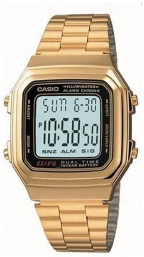 Casio A178WGA-1A - Vista frontal