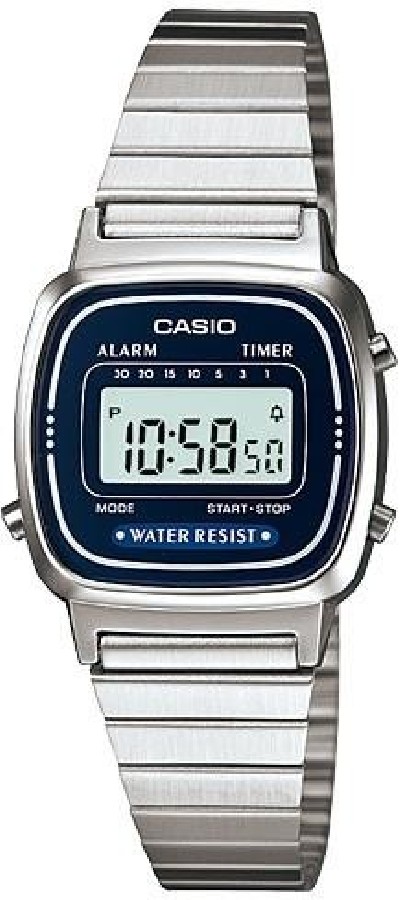 Casio LA-670WA-2D - Vista frontal