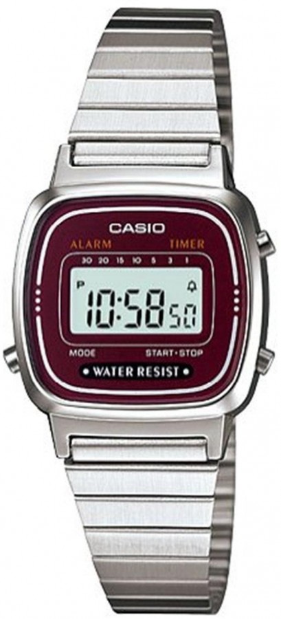 Casio LA-670WA-4D - Vista frontal