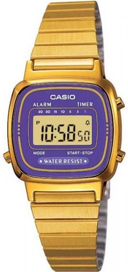 Casio LA-670WGA-6D - Vista frontal