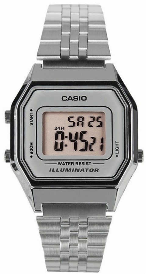 Casio LA-680WA-7E - Vista frontal