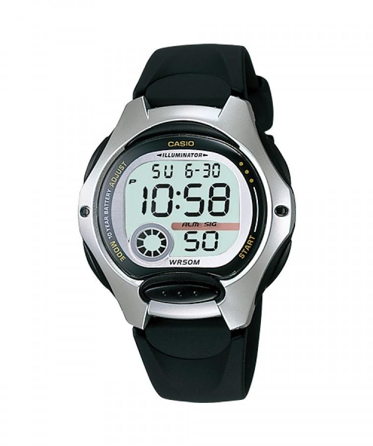 Casio LW-200-1A - Vista frontal