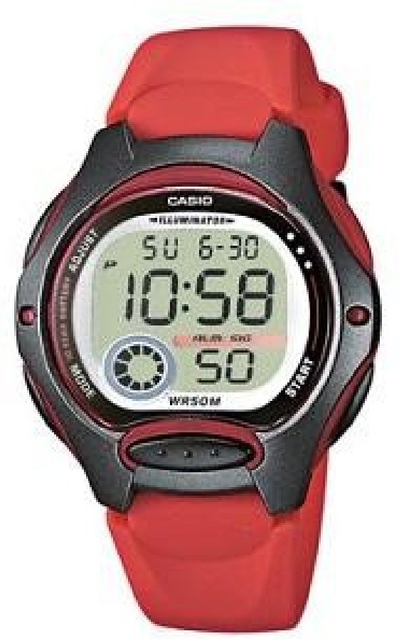 Casio LW-200-4A - Vista frontal