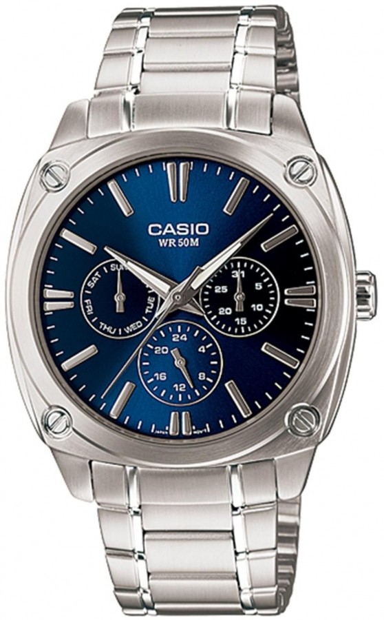 Casio MTP-1309D-7B - Vista frontal