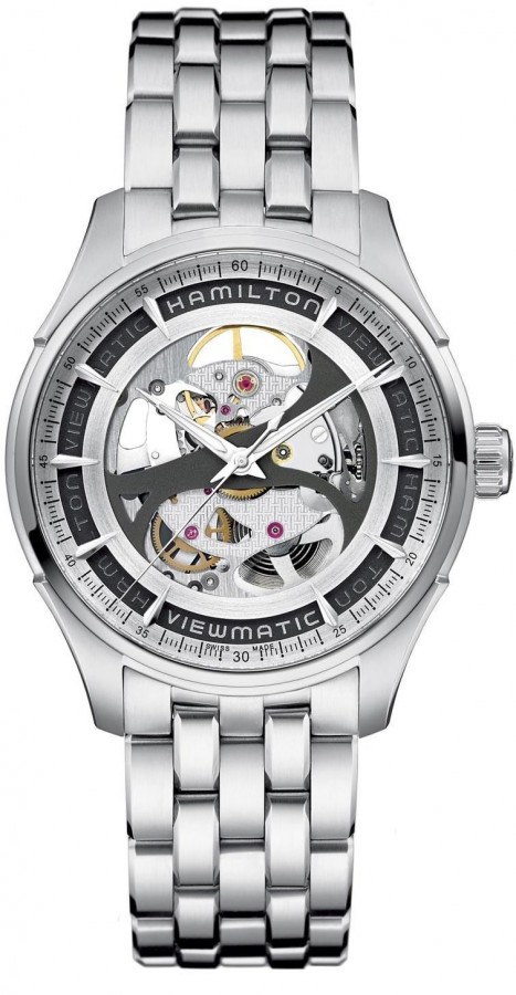  Hamilton JazzMaster Viewmatic Skeleton H42555151 - Vista frontal