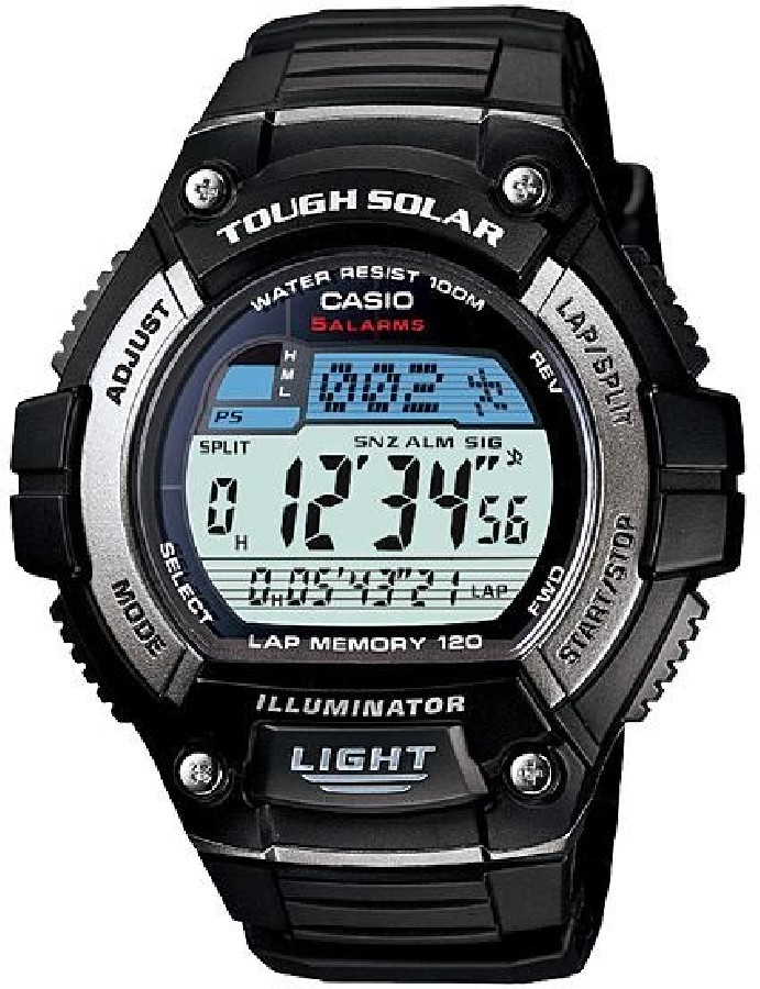 Casio W-S220-1A - Vista frontal
