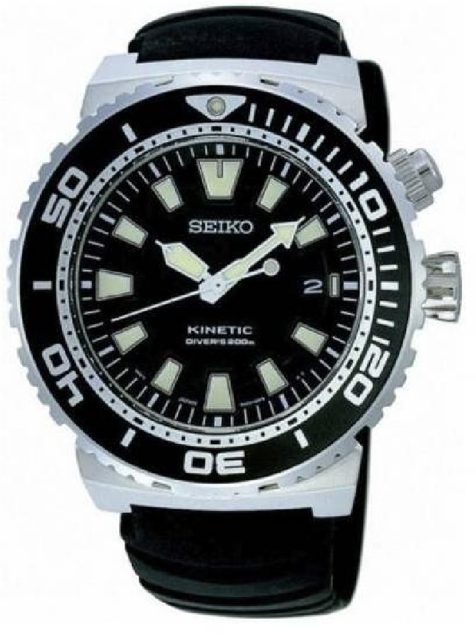 Seiko DIVER'S KINETIC SKA3832 - Vista frontal