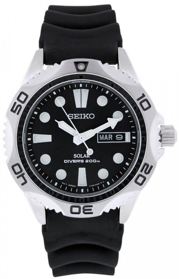 Seiko SOLAR SNE107P2 - Vista frontal