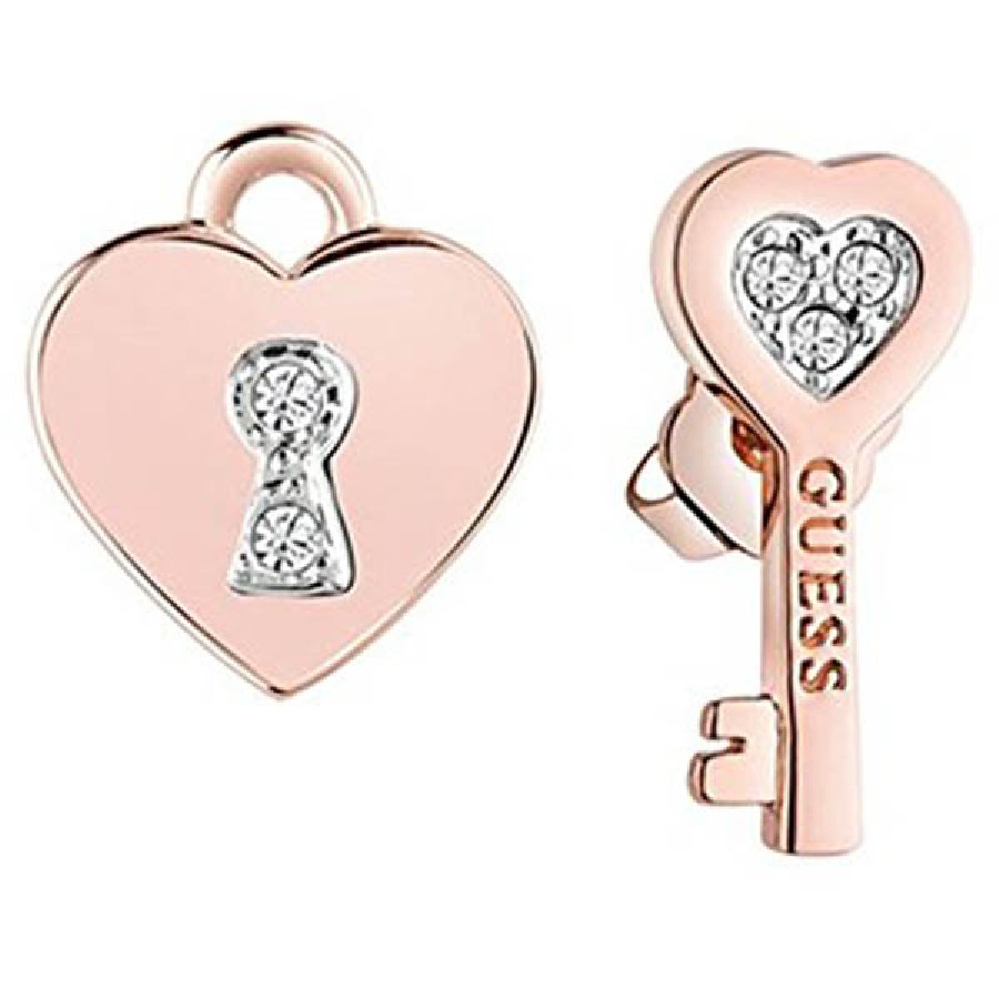 Guess JEWELLERY LOVE KEYS PENDIENTES UBE83097 - Vista frontal