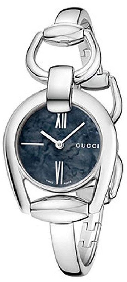  GUCCI WATCH  HORSEBIT STEEL BANGLE YA139503 - Vista frontal