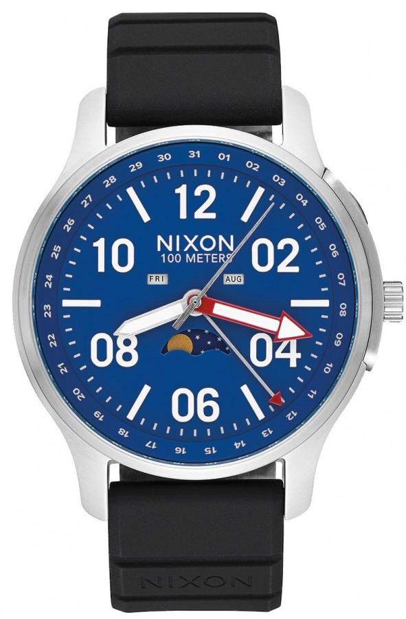 Nixon THE ASCENDER SPORT BLUE / BLACK A1209722 - Vista frontal