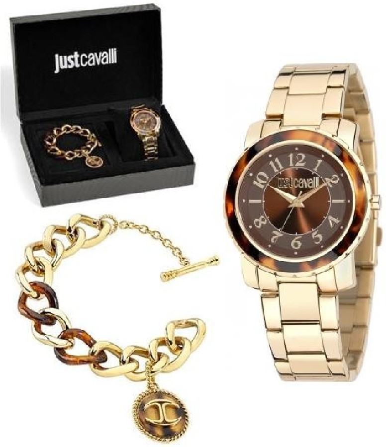  JUST CAVALLI TIME  NATURE - SPECIAL PACK - Watch + Bracelet 7253582505 - Vista frontal