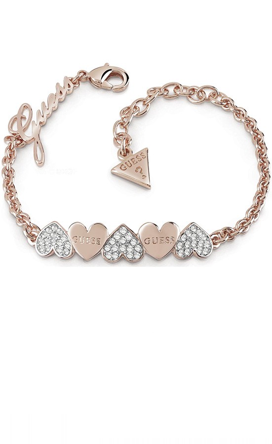 Guess JEWELLERY HEART BOUQUET PULSERA UBB85102-S - Vista frontal