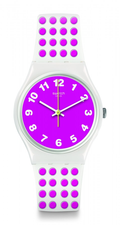 Swatch ORIGINALS GENT PINKDOTS GW190 - Vista frontal