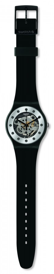 Swatch ORIGINALS NEW GENT SILVER GLAM SUOZ147 - Vista frontal