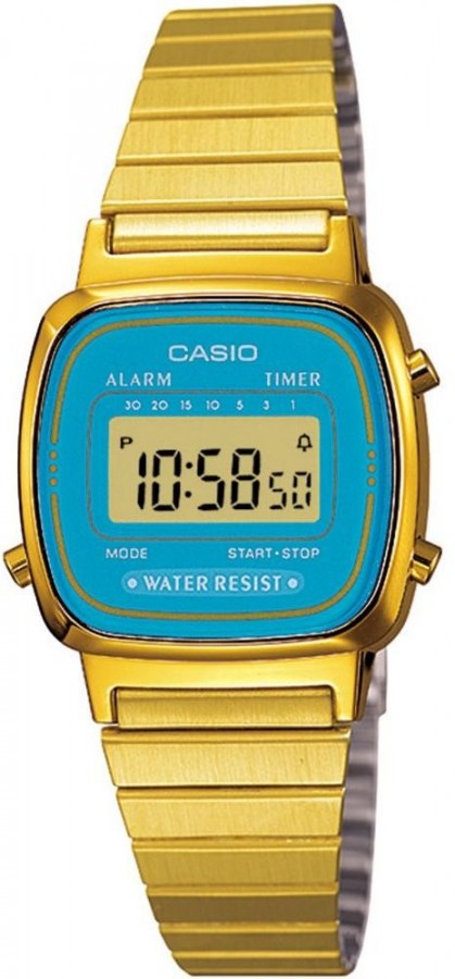 Casio LA-670WGA-2D - Vista frontal