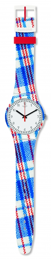 Swatch ORIGINALS NEW GENT TARTANOTTO SUOZ258C - Vista frontal
