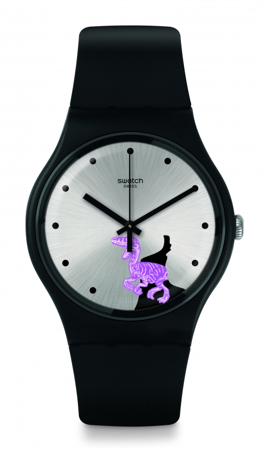 Swatch ORIGINALS NEW GENT PINKOSAURE SUOB139 - Vista frontal