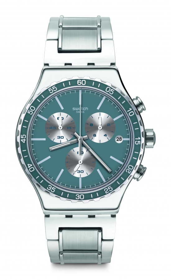 Swatch IRONY CHRONO IRONFREEZE YVS438G - Vista frontal
