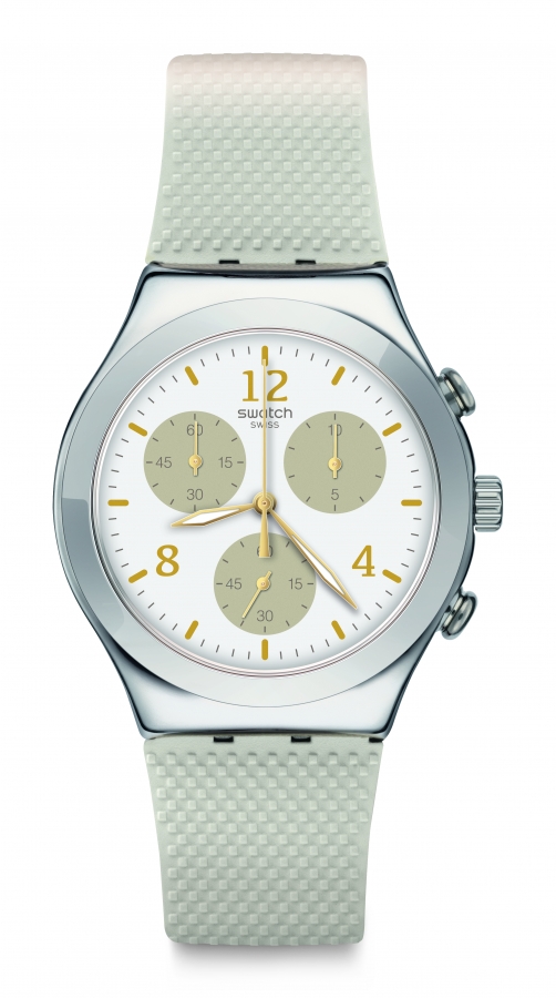 Swatch IRONY CHRONO HELLO PRETTY YCS114 - Vista frontal