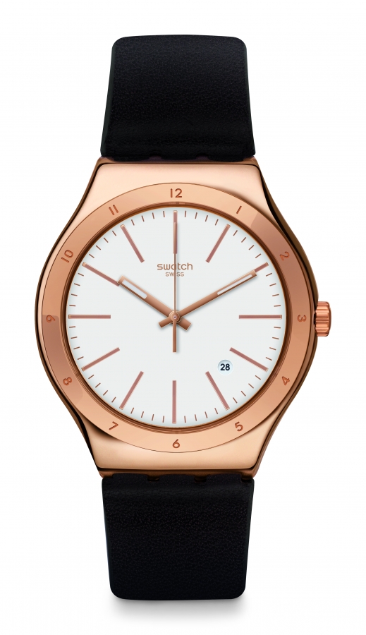 Swatch IRONY BIG CLASSIC TIC-BROWN YWG405 - Vista frontal