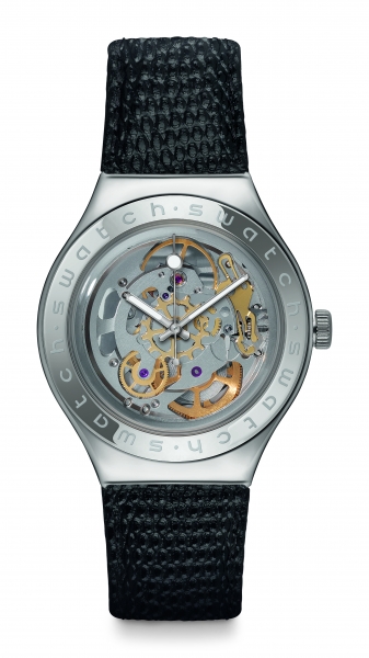 SWATCH IRONY AUTOMATIC BODY & SOUL  LEATHER YAS100D