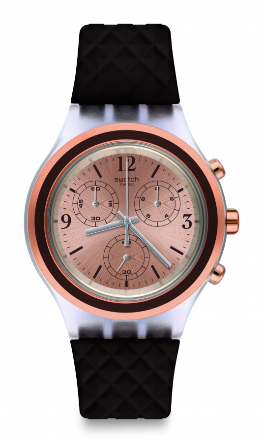 Swatch IRONY DIAPHANE ELEBROWN SVCK1005 - Vista frontal