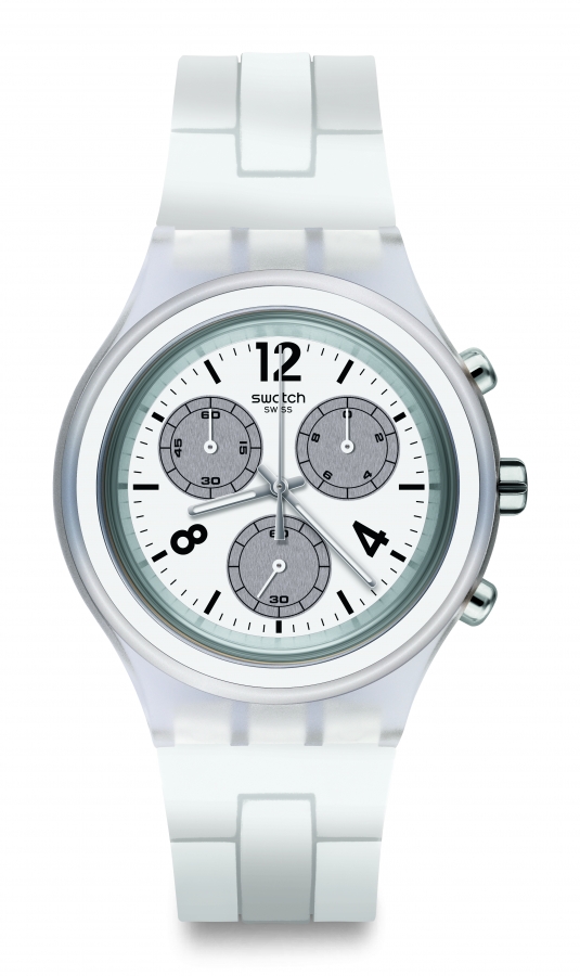 Swatch IRONY DIAPHANE ELESILVER SVCK1007 - Vista frontal
