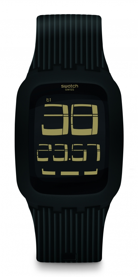 Swatch DIGITAL  TOUCH I BLACK DISTRICT SURB112C - Vista frontal