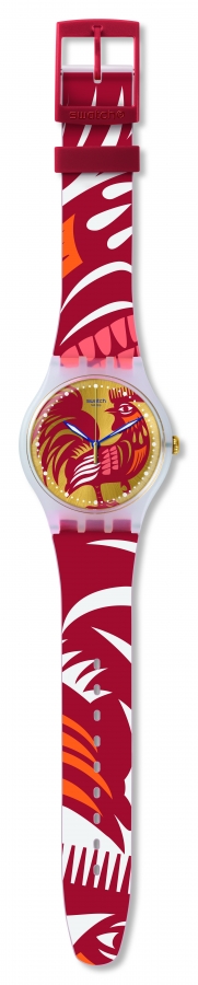 Swatch ORIGINALS NEW GENT ROCKING ROOSTER SUOZ226 - Vista frontal