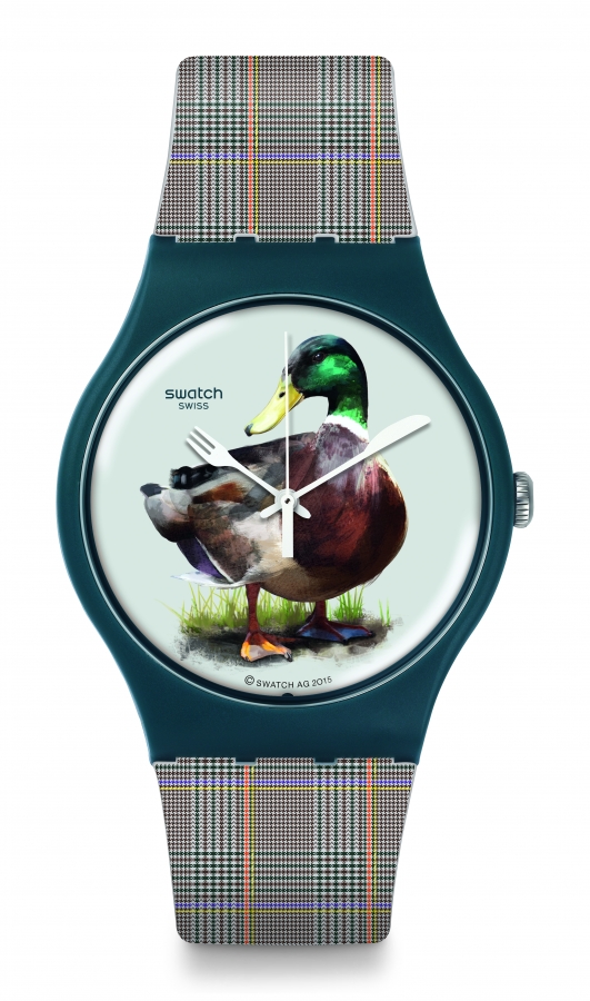 Swatch ORIGINALS NEW GENT DUCK-ISSIME SUON118 - Vista frontal