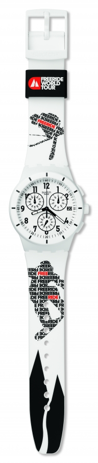 Swatch ORIGINALS CHRONO FWT14 WHITE SUSW402C - Vista frontal