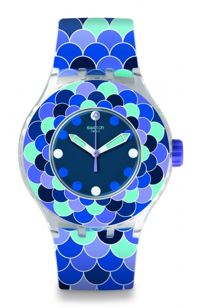 SWATCH ORIGINALS SCUBA LIBRE PEDRINHA AZUL SUUK110