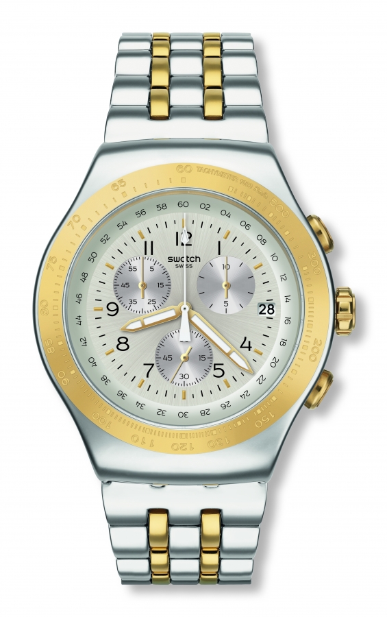 Swatch IRONY CHRONO LIVE MY TIME YOS458G - Vista frontal