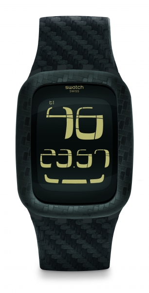 SWATCH DIGITAL SWATCH TOUCH CARBON FEVER SURB110