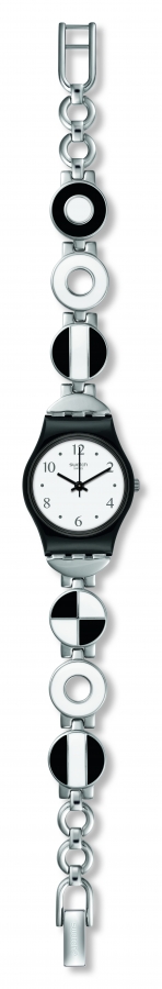 Swatch ORIGINALS LADY BLACKINIERE LB185G - Vista frontal