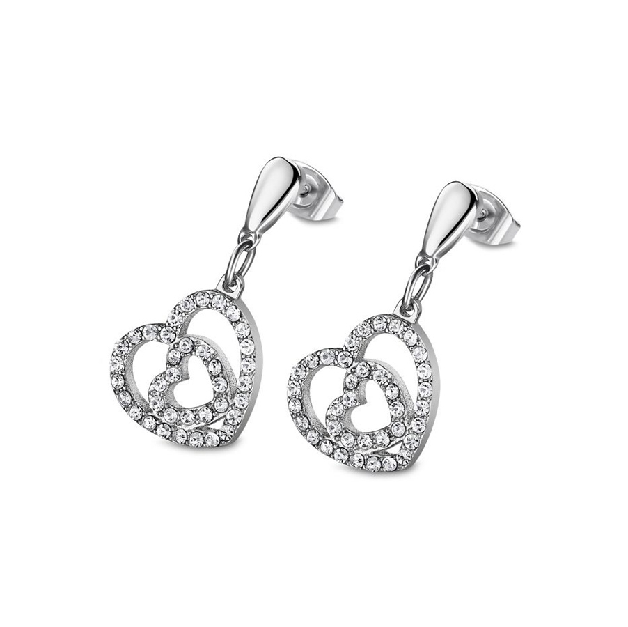 Lotus Style WOMAN'S HEART PENDIENTES LS1943-4/1 - Vista frontal