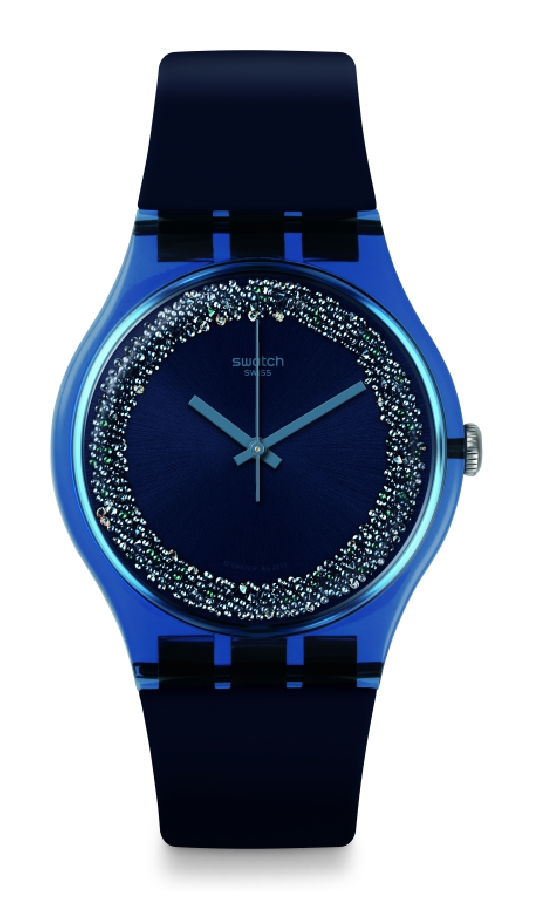 Swatch BLUSPARKLES SUON134 - Vista frontal