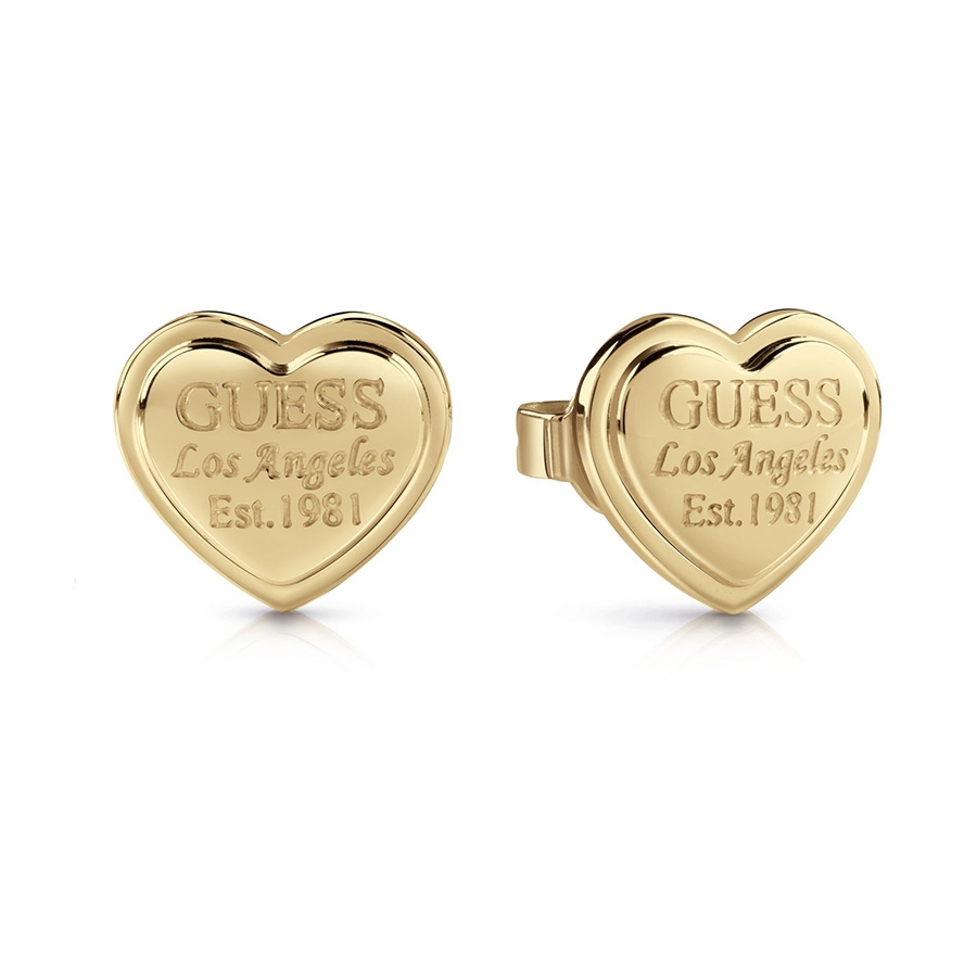 Guess JEWELLERY FOLLOW MY CHARM PENDIENTES UBE28009 - Vista frontal