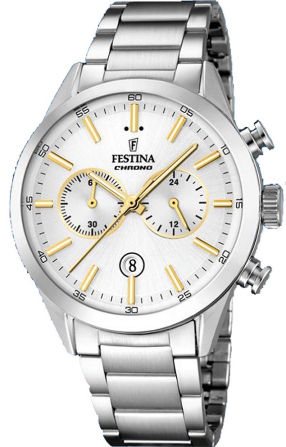 Festina TIMELESS CHRONOGRAPH F16826/D - Vista frontal