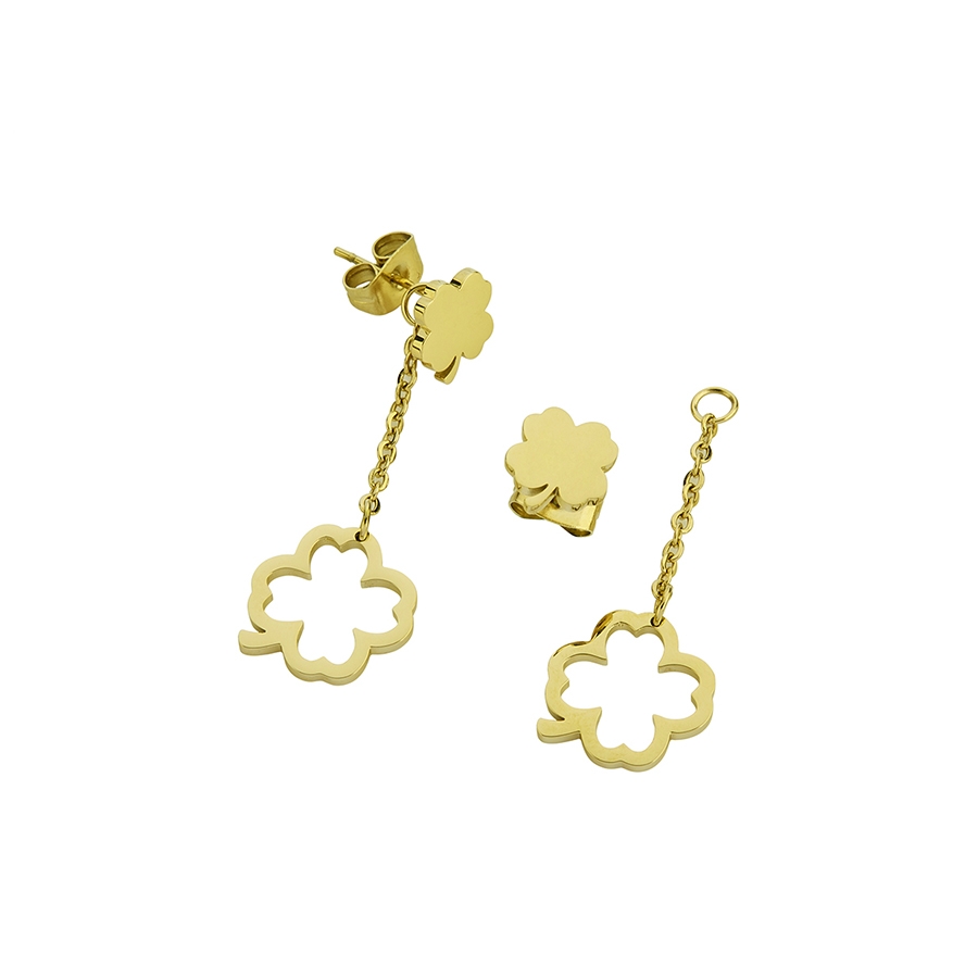 Marea JEWELS CHENOA TREBOL PENDIENTES D00501/14 - Vista frontal