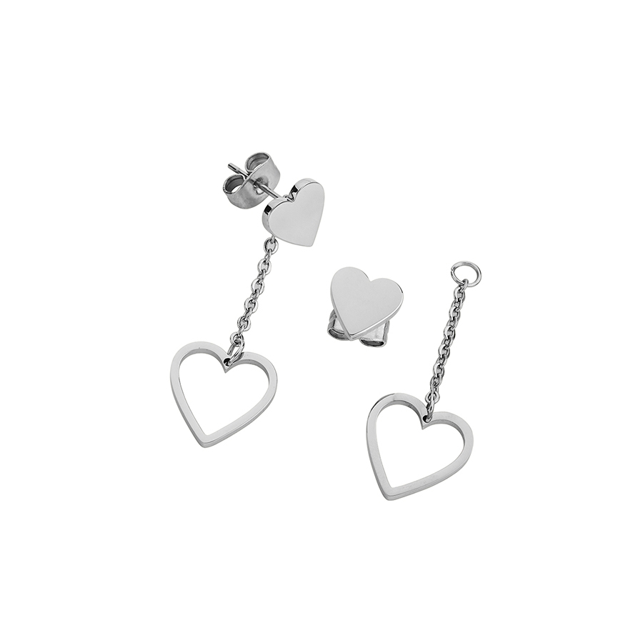 Marea JEWELS CHENOA CORAZON PENDIENTES D00501/16 - Vista frontal