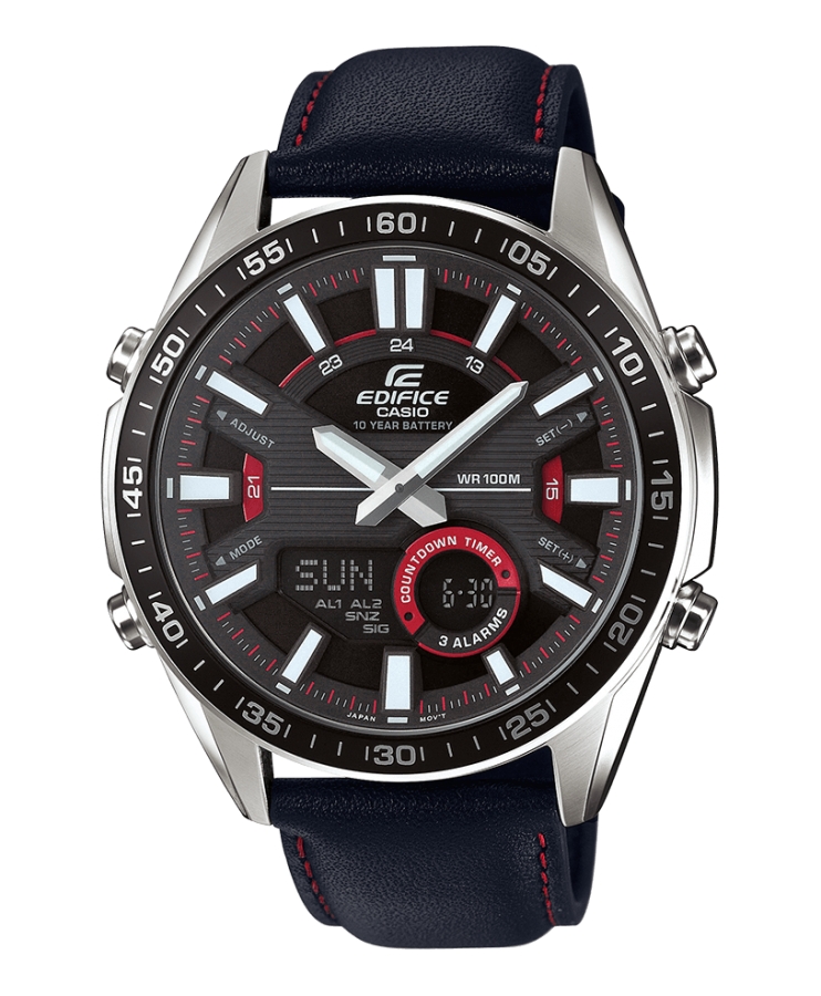Casio EDIFICE EFV-C100L-1A - Vista frontal