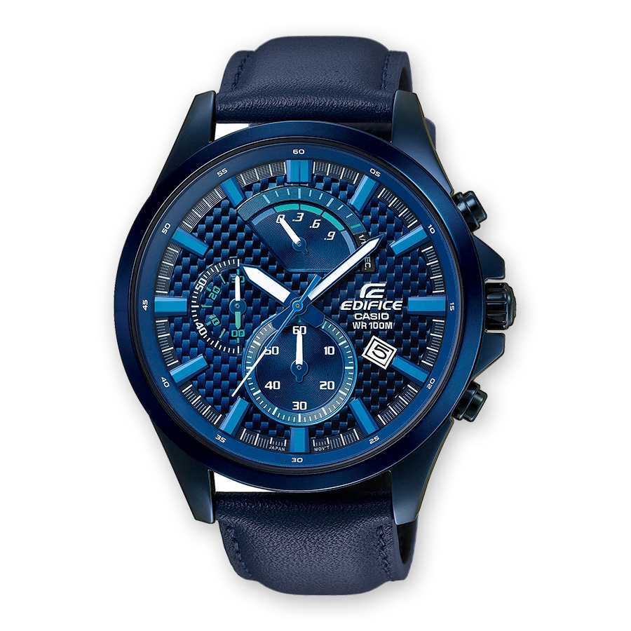 Casio EDIFICE EFV-530BL-2AVUEF - Vista frontal