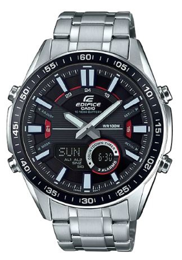 Casio EDIFICE EFV-C100D-1AVEF - Vista frontal