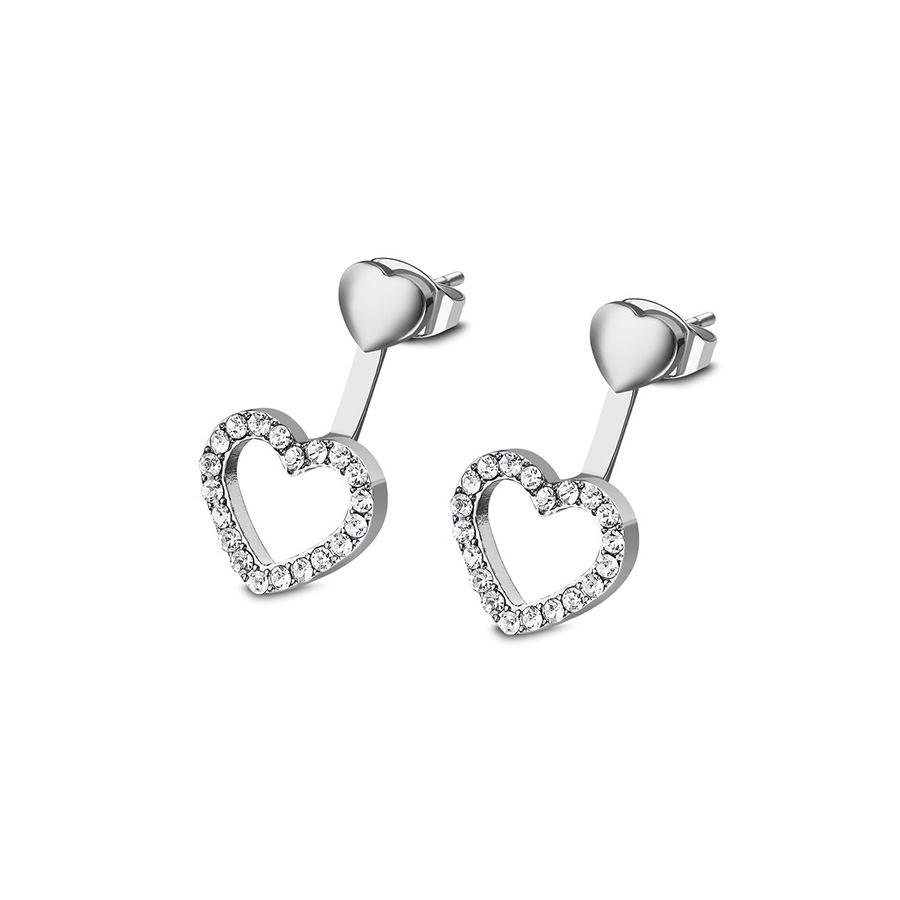 Lotus Style WOMAN'S HEART PENDIENTES LS2026-4/1 - Vista frontal