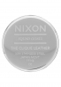 NIXON CLIQUE LEATHER SILVER / BROWN A12501113