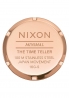 NIXON TIME TELLER ROSE GOLD / STORM A0453005